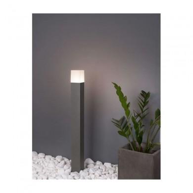 Borne Lumineuse Extérieure STICK Gris Foncé & Blanc E27 16 W H80 NOVA LUCE 71371101