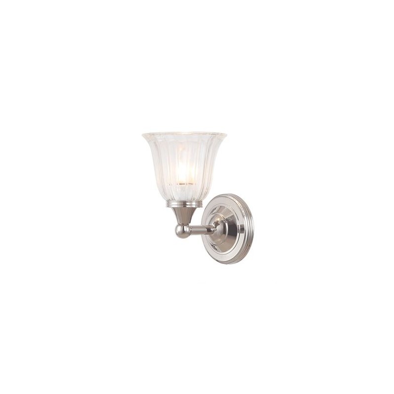 Applique Murale Austen H 22cm 1x40W Nickel Poli ELSTEAD LIGHTING bathausten1pn