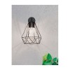 Applique Extérieur ISIDORA Noir E27 18 W NOVA LUCE 870426