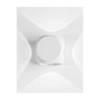 Applique Murale Extérieure ZARI Blanc LED 4x1 W NOVA LUCE 9226215