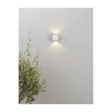 Applique Extérieur ZARI Blanc LED 2x2 W NOVA LUCE 9226217