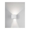 Applique Murale Extérieure COMO Blanc LED 2x3 W H11,2 NOVA LUCE 747406