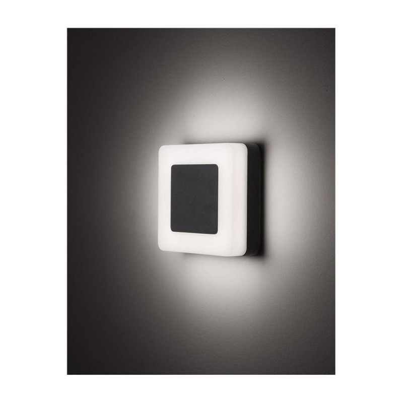 Applique Murale Extérieure TUNE Noir & Blanc LED 9 W H15 NOVA LUCE 9529721