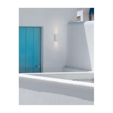 Applique Murale Extérieure NERO Blanc GU10 35 W H15 NOVA LUCE 910022