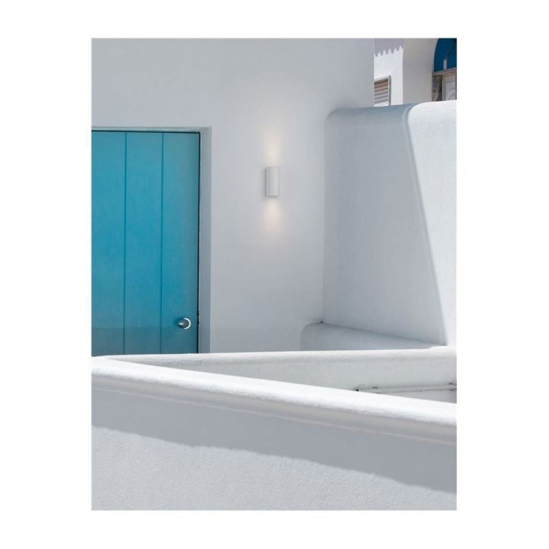 Applique Murale Extérieure NERO Blanc GU10 35 W H15 NOVA LUCE 910022