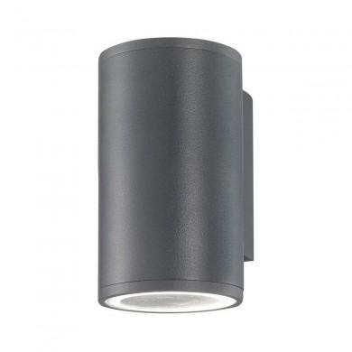 Applique Murale Extérieure NODUS Gris Foncé GU10 35 W NOVA LUCE 773221