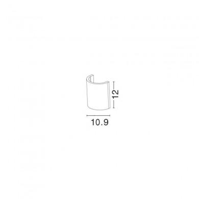 Applique Murale Extérieure CADMO Gris LED 6 W NOVA LUCE 9162141