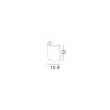 Applique Murale Extérieure CADMO Gris LED 6 W NOVA LUCE 9162141