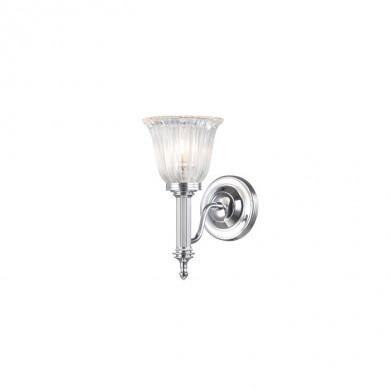 Applique Murale Carroll H 27cm 1x40W Argent ELSTEAD LIGHTING bathcarroll1