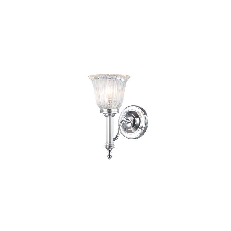 Applique Murale Carroll H 27cm 1x40W Argent ELSTEAD LIGHTING bathcarroll1