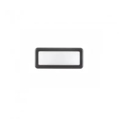 Applique Murale Extérieure PULSAR Gris Foncé & Blanc LED 6 W H6,5 NOVA LUCE 812103