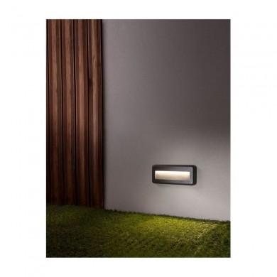 Applique Murale Extérieure PULSAR Gris Foncé LED 4 W H10 NOVA LUCE 812102