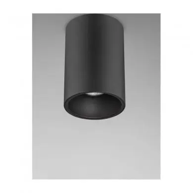 Plafonnier NIDO Sable Noir GU10 10 W H14 NOVA LUCE 9012172