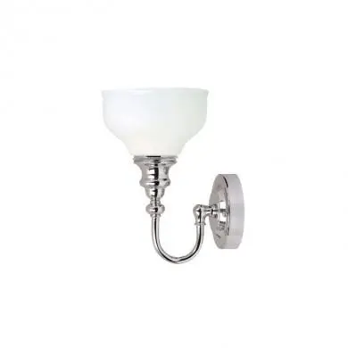 Applique Murale Cheadle 1x40W Argent ELSTEAD LIGHTING bathcd1