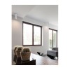 Plafonnier OSLO Sable Blanc GU10 10 W H15 NOVA LUCE 9184371