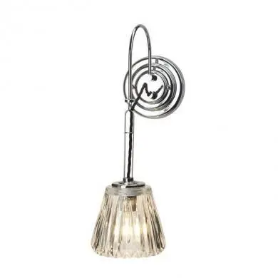 Applique Salle de Bain Demelza 1x3W LED Chrome Poli ELS_bathdemelzapc BATH DEMELZA PC Applique Salle de Bain Demelza 1x3W LED Chrome Poli ELSTEAD LIGHTING BATH DEMELZA PC