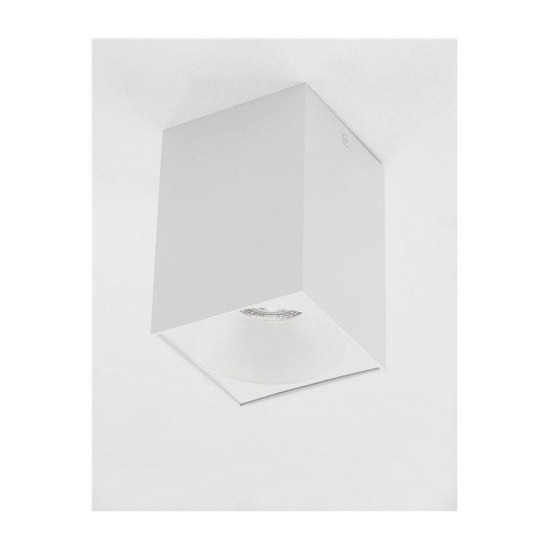 Plafonnier NIDO Sable Blanc GU10 10 W H14,5 NOVA LUCE 9012181