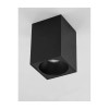 Plafonnier NIDO Sable Noir GU10 10 W H14,5 NOVA LUCE 9012182