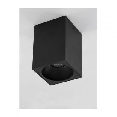 Plafonnier NIDO Sable Noir GU10 10 W H14,5 NOVA LUCE 9012182