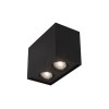 Plafonnier RENDE Sable Noir GU10 20 W H9 NOVA LUCE 998092