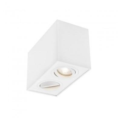 Plafonnier RENDE Sable Blanc GU10 20 W H9 NOVA LUCE 998091