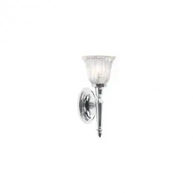 Applique Murale Dryden H 33cm 1x40W Argent ELSTEAD LIGHTING bathdryden1