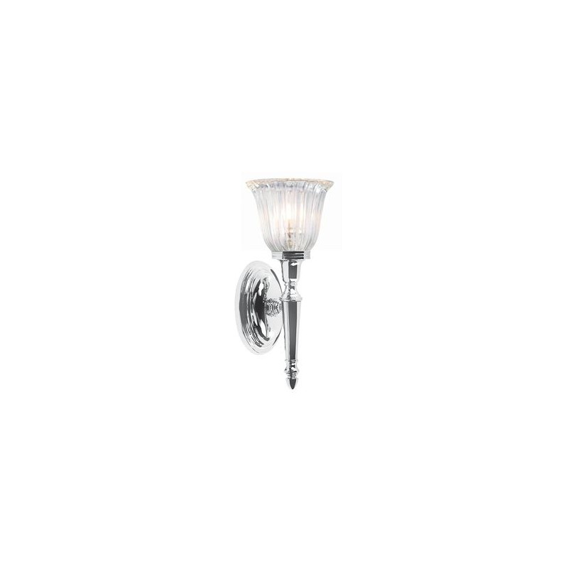 Applique Murale Dryden H 33cm 1x40W Argent ELSTEAD LIGHTING bathdryden1