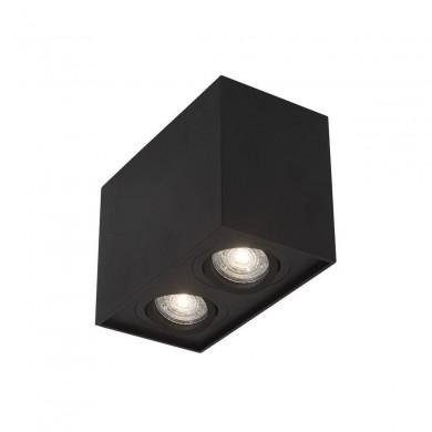 Plafonnier RENDE Sable Noir GU10 20 W H12,5 NOVA LUCE 820603