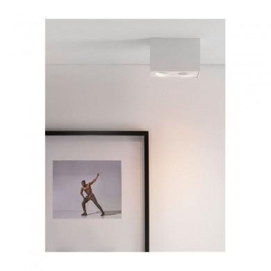 Plafonnier RENDE Sable Blanc GU10 20 W H12,5 NOVA LUCE 820602