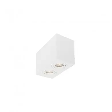 Plafonnier RENDE Sable Blanc GU10 20 W H12,5 NOVA LUCE 820602