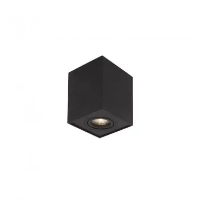 Plafonnier RENDE Sable Noir GU10 10 W H12,5 NOVA LUCE 820203