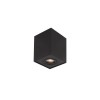 Plafonnier RENDE Sable Noir GU10 10 W H12,5 NOVA LUCE 820203