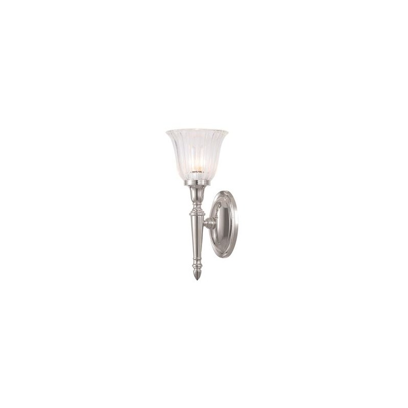 Applique Murale Dryden H 33cm 1x40W Nickel Poli ELSTEAD LIGHTING bathdryden1pn