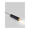 Suspension PIN Sable Noir GU10 10 W NOVA LUCE 9419422