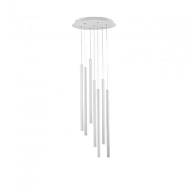 Suspension ULTRATHIN Sable Blanc LED 7x3 W NOVA LUCE 9184023