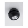 Plafonnier GON Sable Noir LED 5 W NOVA LUCE 9105101