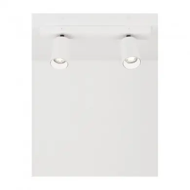 Plafonnier TOD Sable Blanc GU10 2x10 W NOVA LUCE 9012291