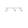 Plafonnier TOD Sable Blanc GU10 3x10 W L55 NOVA LUCE 9012301