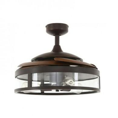 Ventilateur de plafond Classic 122cm Bronze Rétractable BOUTICA DESIGN 212925