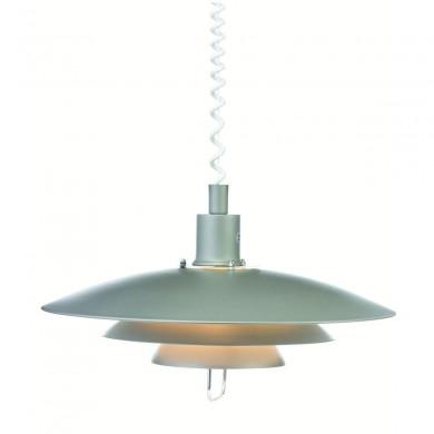 Suspension Industrielle Kirkenes 1x60W E27 Gris MARKSLOJD 102282