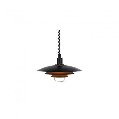 Suspension Kirkenes 1x60W E27 Noir MARKSLOJD 104540