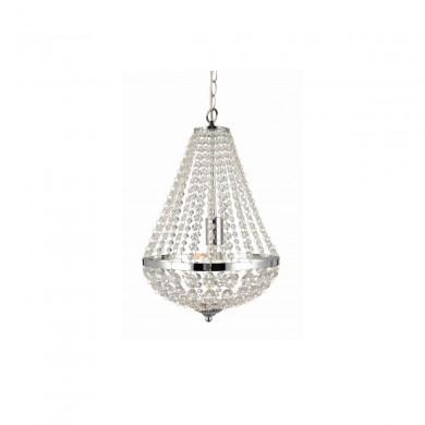 Lustre Granso 1x60W E27 Chromé Transparent MARKSLOJD 104889