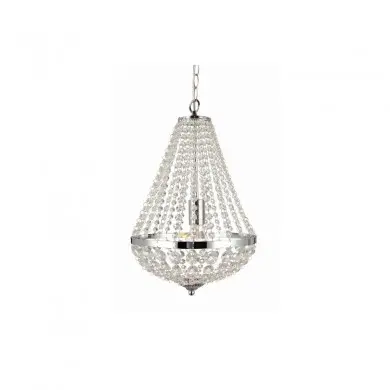 Lustre Granso 1x60W E27 Chromé Transparent MJ_104889 104889 Lustre Granso 1x60W E27 Chromé Transparent MARKSLOJD 104889