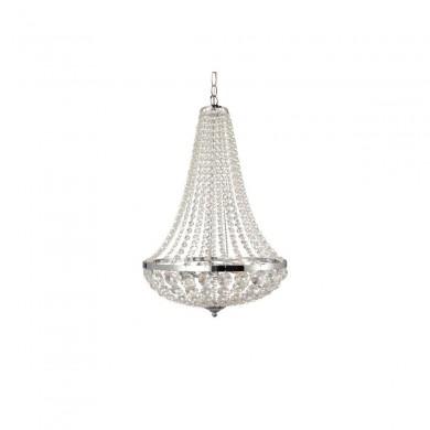 Lustre Montgolfière Granso 2x40W E14 Chromé Transparent MARKSLOJD 104890