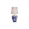 Lampe Abat-Jour Goteborg 1x40W E14 Bleu Blanc MARKSLOJD 104999