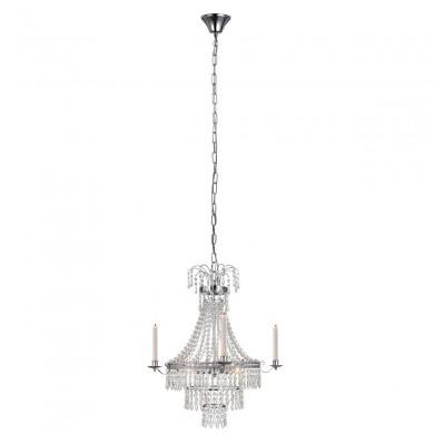 Lustre Marielund 3x40W E14 Chromé Transparent MARKSLOJD 105156