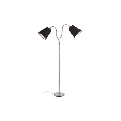Lampadaire Articulé Modena 2x60W E27 Acier Noir MJ_105248 105248 Lampadaire Articulé Modena 2x60W E27 Acier Noir MARKSLOJD 105248