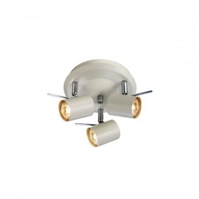 Plafonnier Spot Hyssna 3x50W GU10 Blanc H14 MARKSLOJD 105483