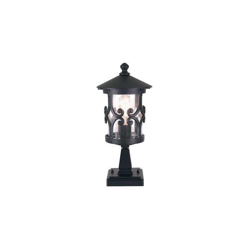 Borne Potelet Hereford 1x100W Noir ELSTEAD LIGHTING bl12