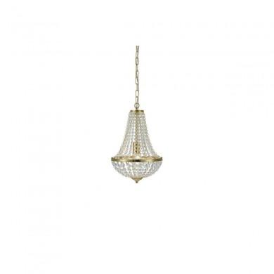 Lustre Montgolfière Granso 1x60W E27 Laiton Transparent MARKSLOJD 106118